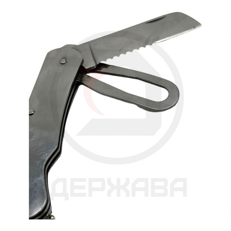 Нож складной, Боцманский, со свайкой, хром, ВМФ купить