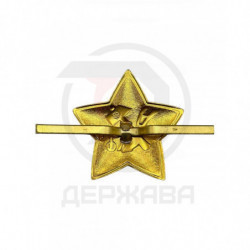 Звезда кокарда РККА (плуг и молот) образец 1918-1922 гг ( бордовый) купить