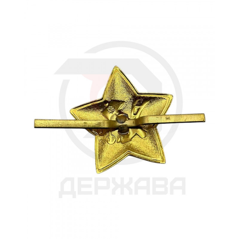 Звезда кокарда РККА (плуг и молот) образец 1918-1922 гг ( бордовый) купить