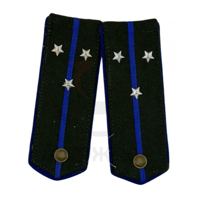 Погоны полевые старший лейтенант НКВД, РККА, СССР обр. 1943 купить