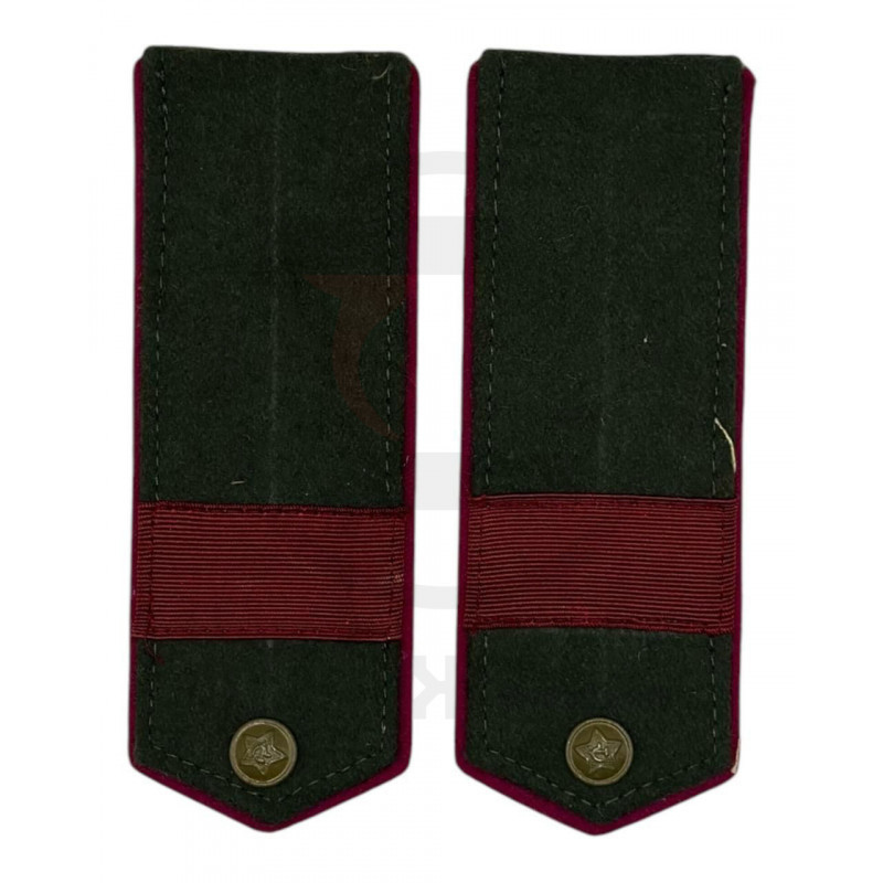 Погоны полевые, ст. сержант пехота РККА, СССР обр. 1943 г.