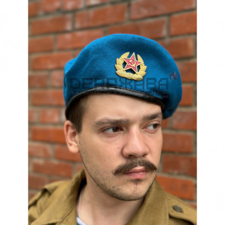 Берет ВДВ голубой, суконный. Маргеловский, Россия купить
