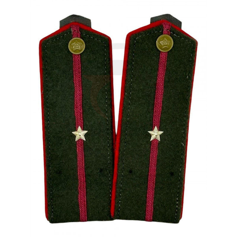 Погоны полевые, младший лейтенант, Артиллерия, АБТВ РККА, СССР, обр. 1943 купить