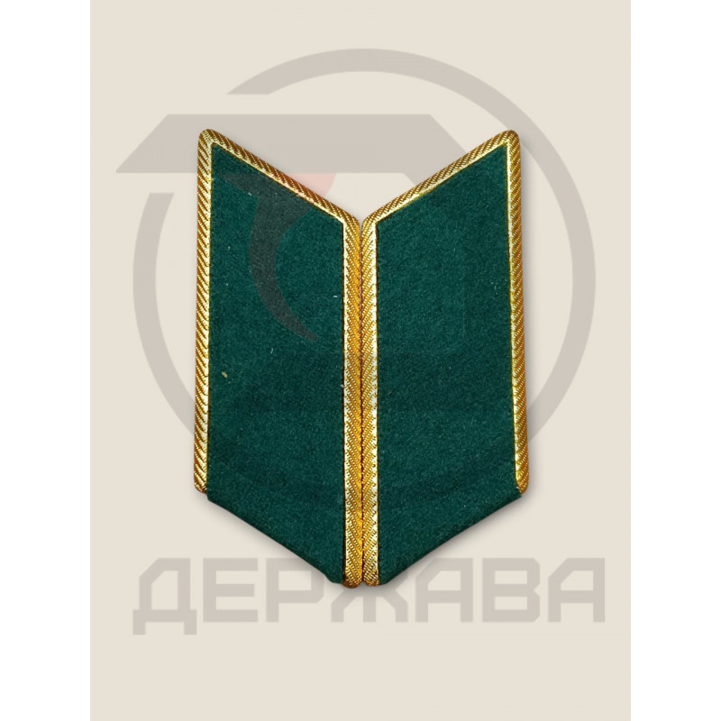 Петлицы Пограничных войск, ПВ КГБ, металлизированные, СССР купить