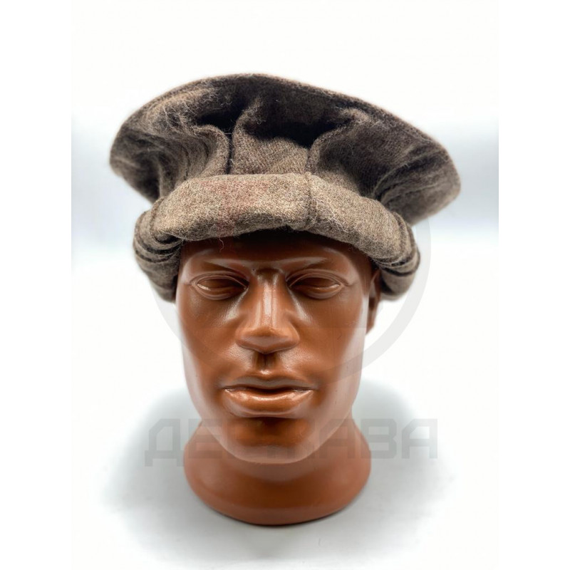 Шапка мужская, пакуль, пуштунка, коричневый
