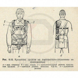 Ремень крепления оружия при десантировании ВДВ, СССР купить