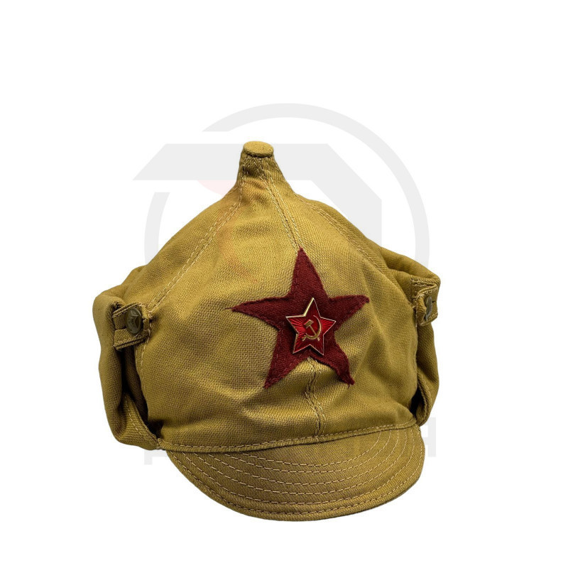 Шапка Буденовка РККА, Богатырка, песок, НКВД