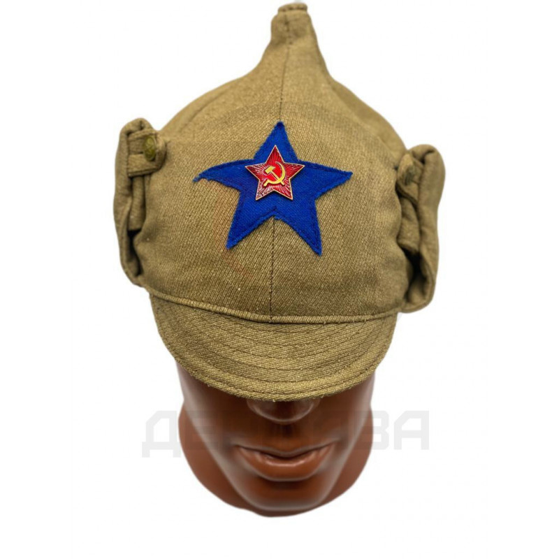 Шапка Буденовка РККА, Богатырка, кавалерия, песок