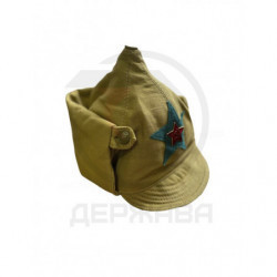 Шапка Буденовка РККА, Богатырка, пограничная, песок