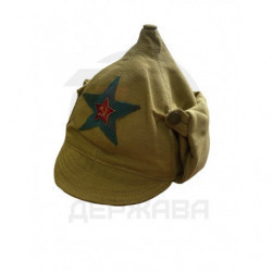 Шапка Буденовка РККА, Богатырка, пограничная, песок