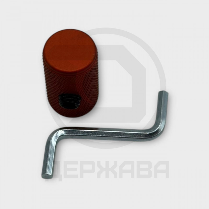Накладка на рукоять затвора АК 74, тромикс, оранжевая, Россия