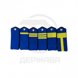 Погоны обр. 1943г., повседневные, сержант кавалерии, СССР