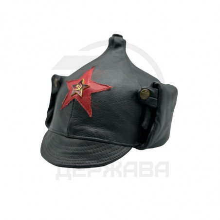 Буденовка кожаная, ВЧК, ОГПУ, НКВД, образец 1924