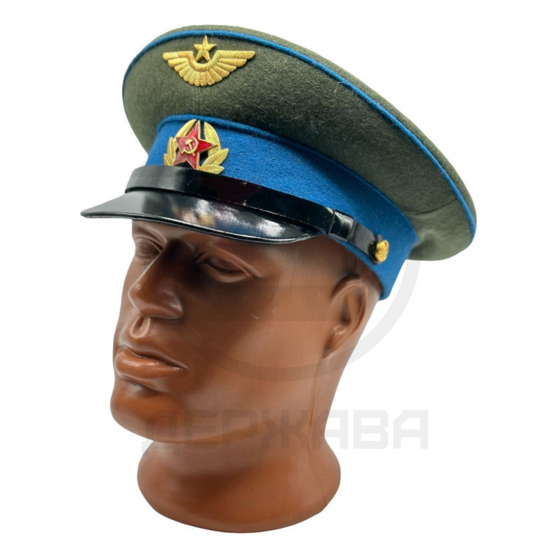 Фуражка офицерская ВВС СССР, с кокардой обр. 1941 год.