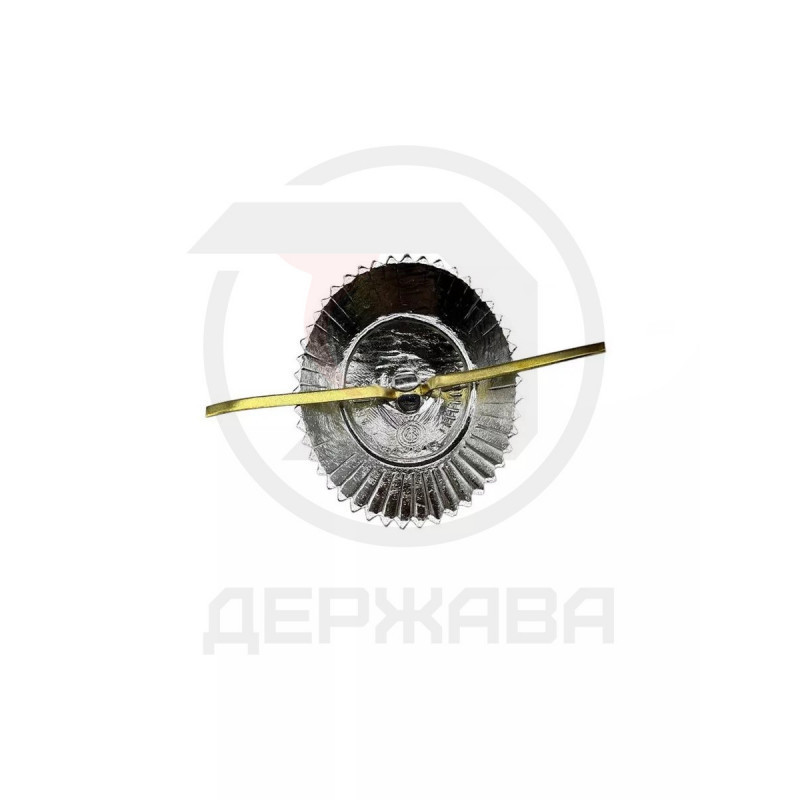 Кокарда милицейская МВД СССР клеймо на фуражку