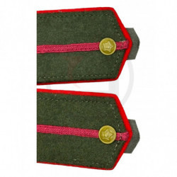 Погоны полевые, лейтенант, Артиллерия, АБТВ РККА, СССР, обр. 1943