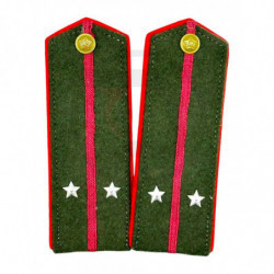 Погоны полевые, лейтенант, Артиллерия, АБТВ РККА, СССР, обр. 1943