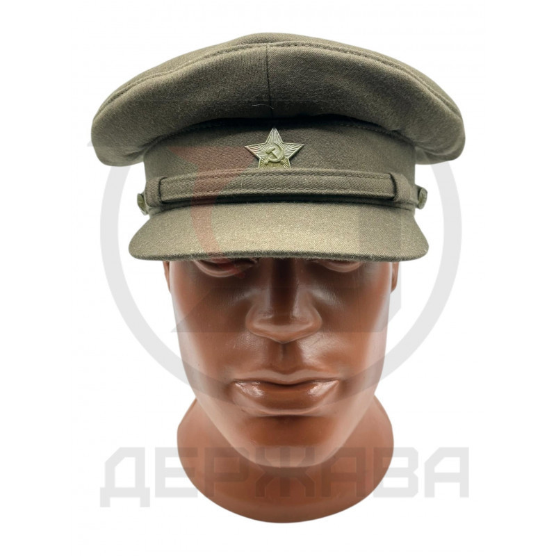 Фуражка полевая РККА, диагональ, хаки, обр. 1941-1945г.г. купить