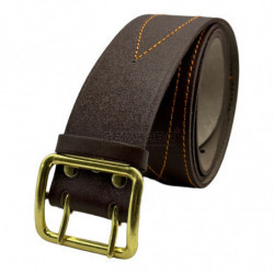 Купить кожаный ремень, портупея, офицерский, двухшпеньковый, латунь