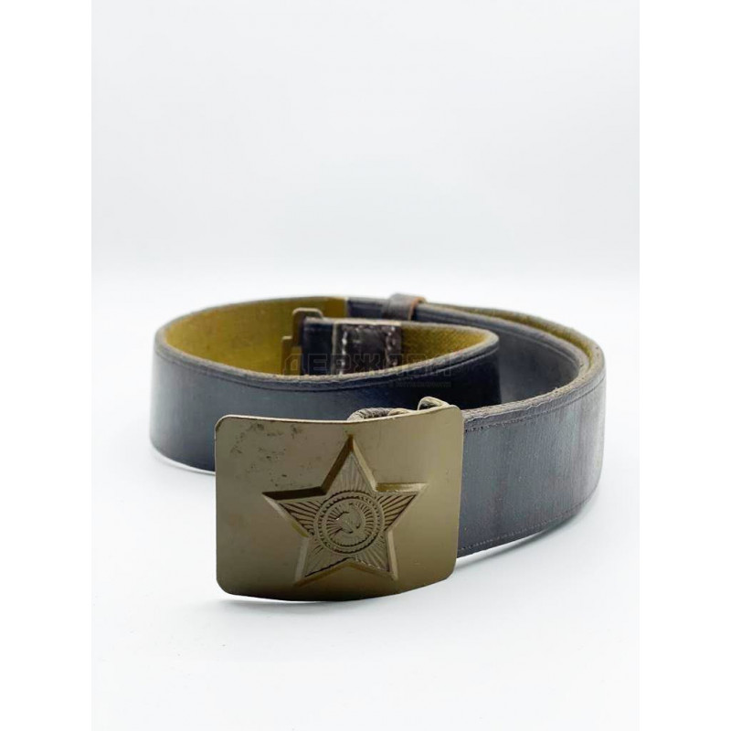 Солдатский ремень с бляхой, СССР купить