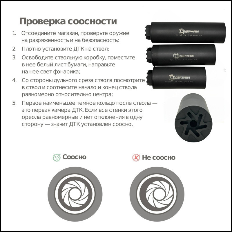 ДТК АК 12 gen 3  "закрытого типа" байонет. Купить с доставкой. Магазин Держава