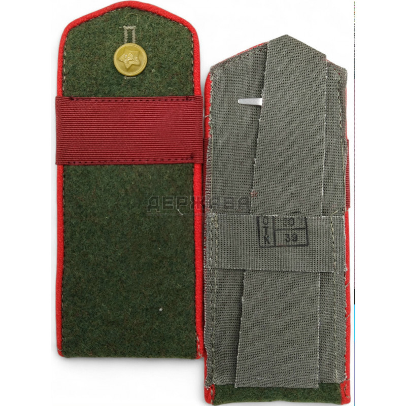 Погоны ст. сержанта артиллерии РККА обр. 1943 год купить с доставкой, цена