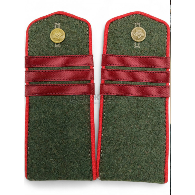 Погоны  сержант артиллерии РККА, обр. 1943 купить, описание, цена