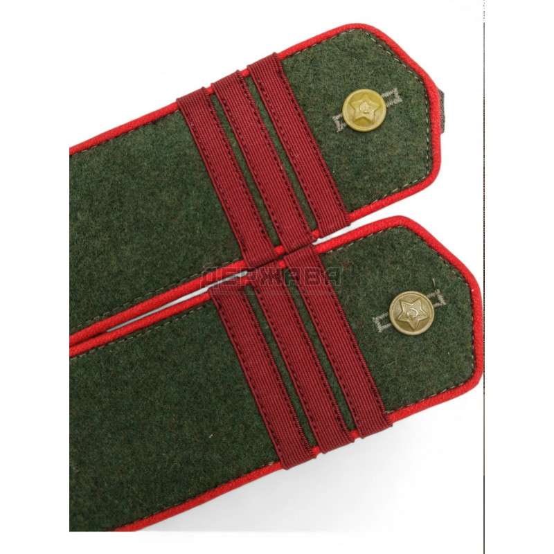 Погоны  сержант артиллерии РККА, обр. 1943 купить, описание, цена