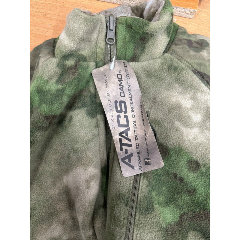 Куртка A-Tacs двусторонняя, флисовая, Россия
