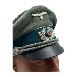 Купить фуражку офицера пехоты Вермахта обр. 1935 года | Schirmmütze M35 | Магазин «Держава»