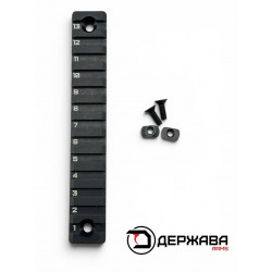 Планка Пикатини (на АК, AR)  M-LOK черная купить (3,5,7 слотов) | Держава Армс