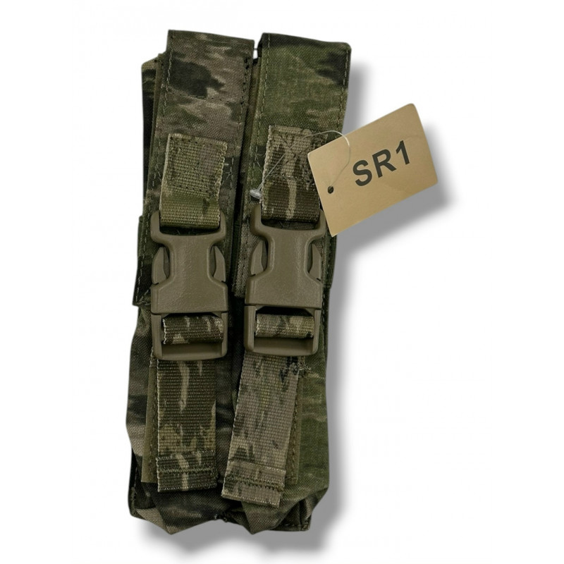 Подсумок тактический для 2 магазинов ПП, сигнальных средств OPS (SR1), Molle