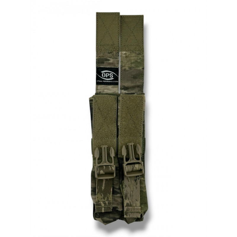 Подсумок тактический для 2 магазинов ПП, сигнальных средств OPS (SR1), Molle