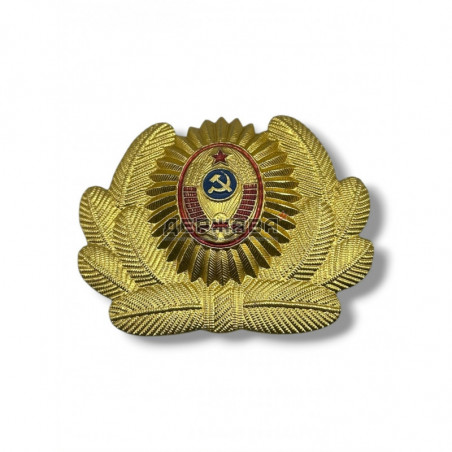 Кокарда милиции СССР, повседневная, образца 1977 года