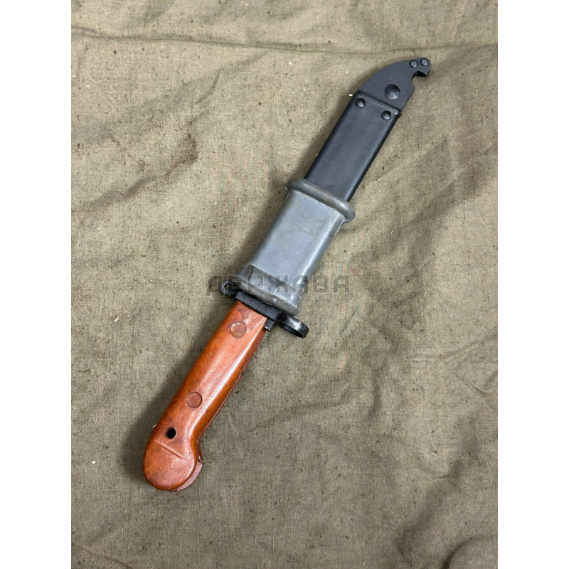 Штык-нож для автомата Калашникова, ШНС-001, 6Х3, для АКМ и СВД, СССР