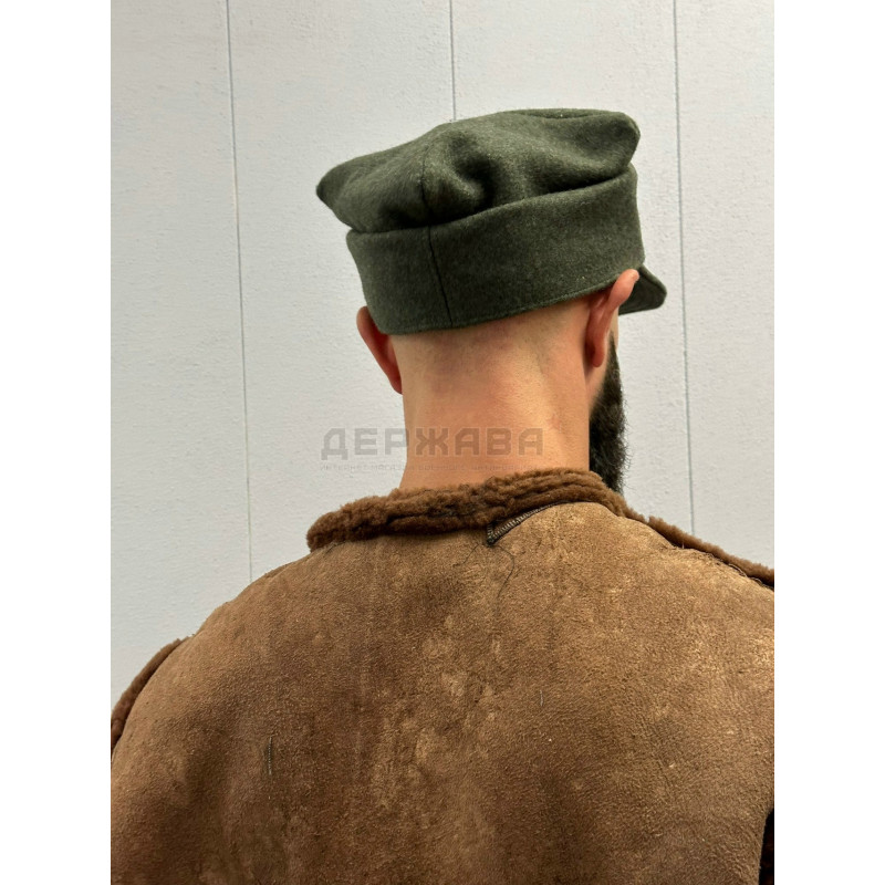 Кепка польской армии, конфедератка, сукно, байка, оливковый цвет, Россия