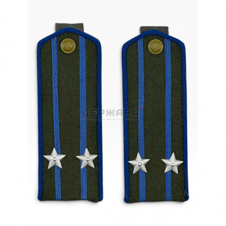Погоны полевые, подполковник НКВД, РККА СССР, образца 1943 года, защитные
