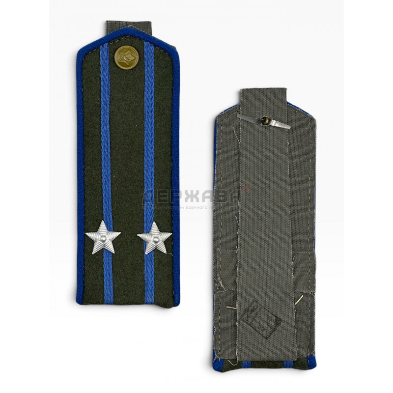 Погоны полевые, подполковник НКВД, РККА СССР, образца 1943 года, защитные